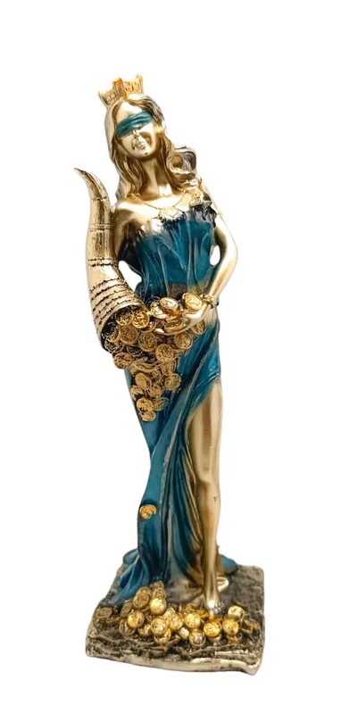 600102141azula DIOSA FORTUNA AZUL 21CM - Imagen 1