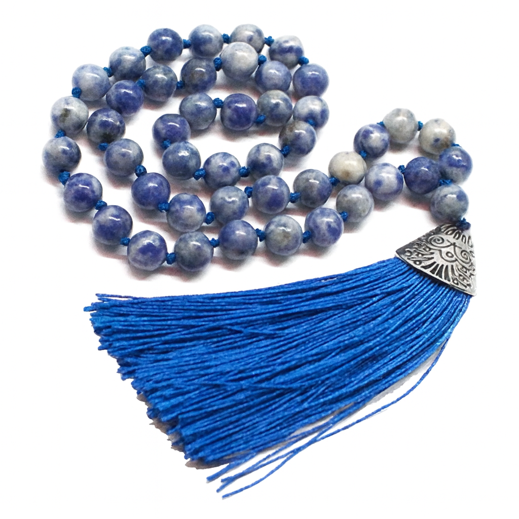 ChatGPT Image 22 oct 2025, 19_32_20 Japa Mala de Sodalita – 45 Cuentas para Códigos Sagrados - Imagen 1