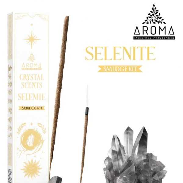 Incienso Selenita Aroma Crystal Scents – Limpieza y Armonía Energética