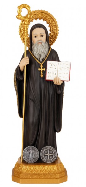 Screenshot_5 Estatua de San Benito – Resina 20 cm - Imagen 1