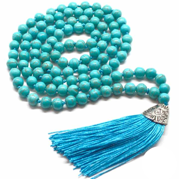 Japa Mala de Turquenita – 45 Cuentas