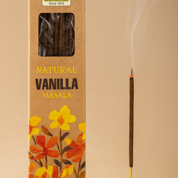 Incienso de Vainilla – Aroma Dulce, Relajante y Armonizador NAMASTE