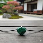 Colgante Corazón de Malaquita y Plata: El Amuleto de la Transformación - Imagen 2