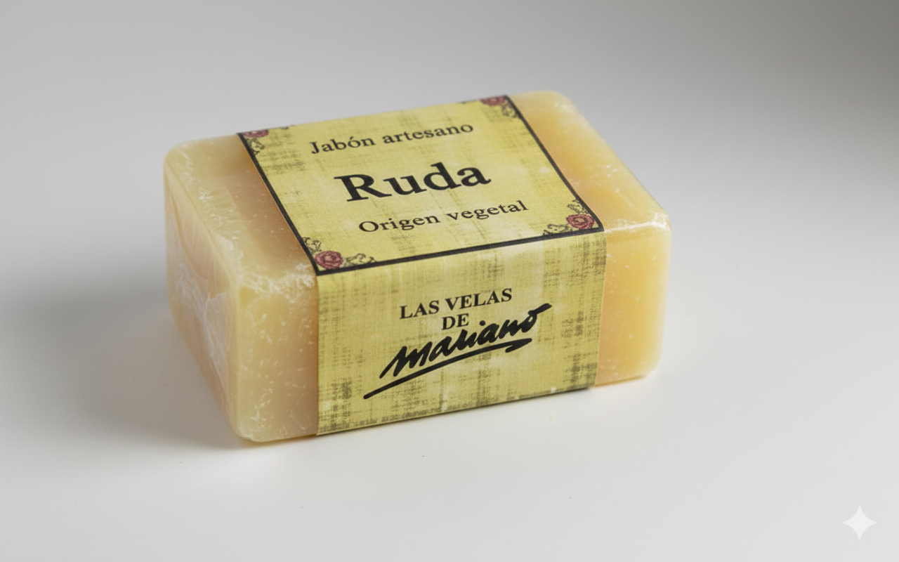 Gemini_Generated_Image_9b4iun9b4iun9b4i Jabón Artesano de Ruda – Limpieza Energética y Cuidado Natural - Imagen 1