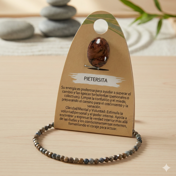 Pulsera de Pietersita – Energía de Transformación y Claridad