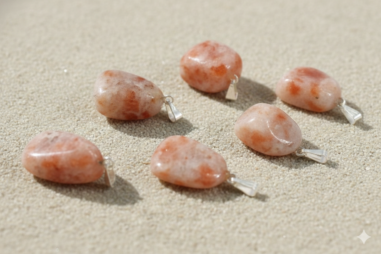 Gemini_Generated_Image_b3smvnb3smvnb3sm Colgante de Piedra Sol: Energía Radiante y Optimismo - Imagen 1