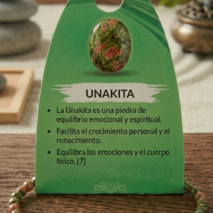 Pulsera de Unakita  – Equilibrio Emocional y Renacimiento