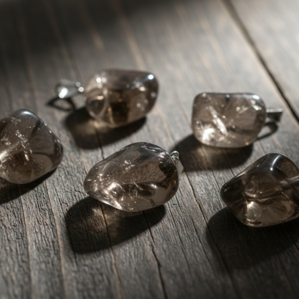 Colgante de Cuarzo Ahumado: Tu Amuleto de Protección y Equilibrio