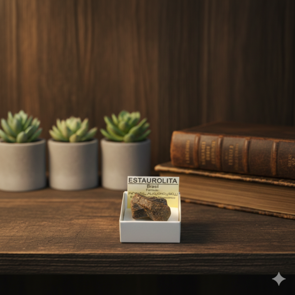 Estaurolita (Brasil) – La Piedra de la Cruz Natural