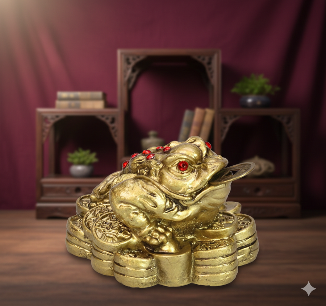 Gemini_Generated_Image_n7z0u7n7z0u7n7z0 Sapo de la Fortuna (Jin Chan) - Resina Dorada y Cristales7x5cm - Imagen 1