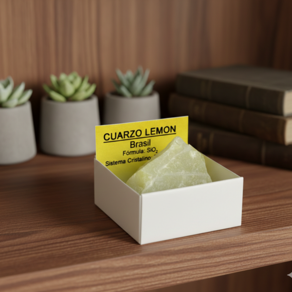 Cuarzo Lemon (Brasil) – Energía Vital y Claridad Mental
