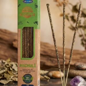Incienso Orgánico Ullas – Pachulí (Hecho a Mano)