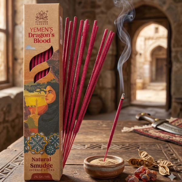 Incienso Sangre de Drago de Yemen: Fuerza y Protección Ancestral