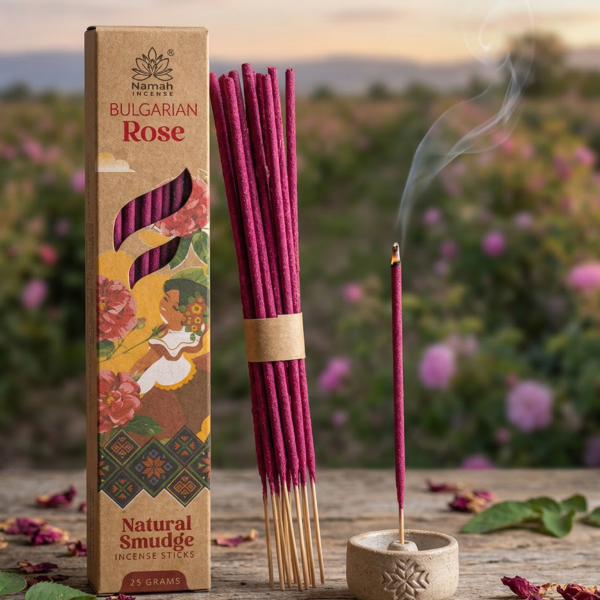 Incienso Natural Rosa de Bulgaria: El Aroma de la Devoción